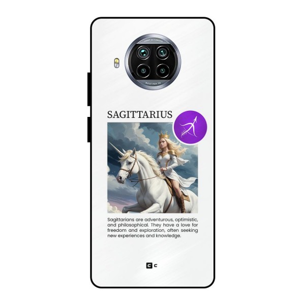 Sparkling Sagittarius Metal Back Case for Mi 10i