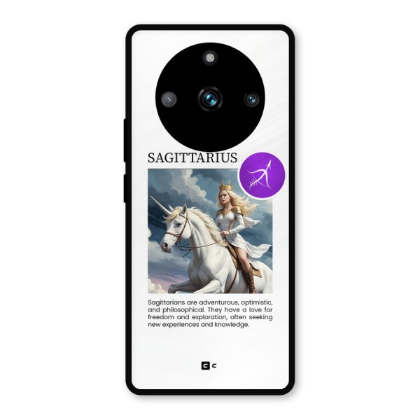 Sparkling Sagittarius Metal Back Case for Realme 11 Pro