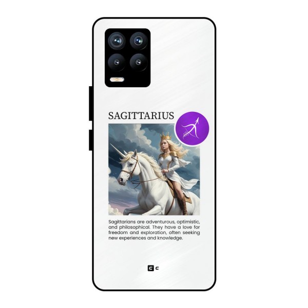 Sparkling Sagittarius Metal Back Case for Realme 8 Pro