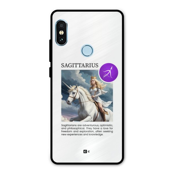 Sparkling Sagittarius Metal Back Case for Redmi Note 5 Pro