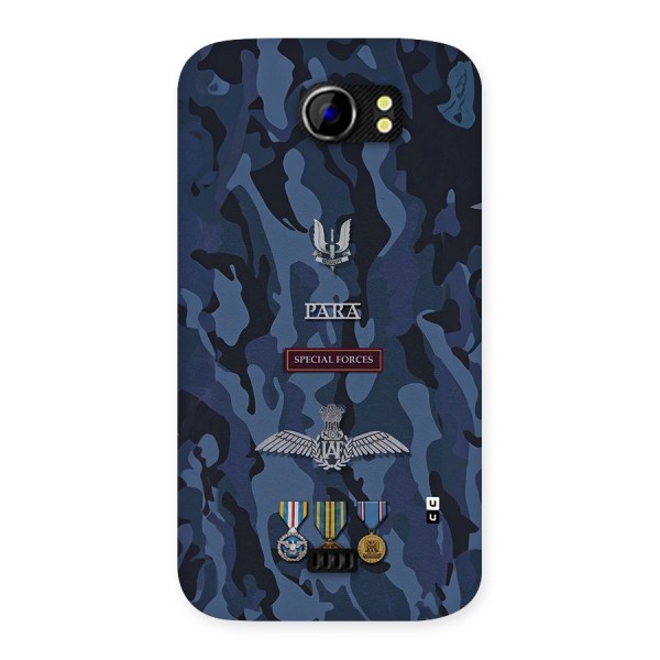 Special Forces Badge Back Case for Canvas 2 A110