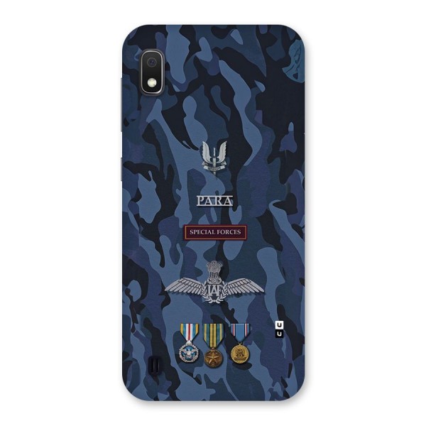 Special Forces Badge Back Case for Galaxy A10