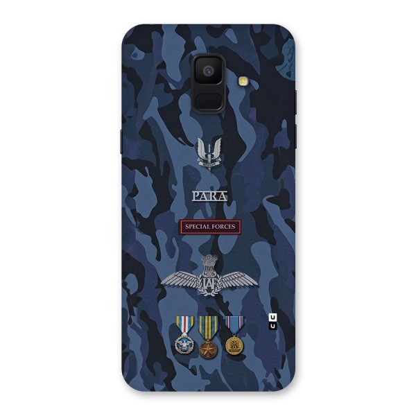 Special Forces Badge Back Case for Galaxy A6 (2018)