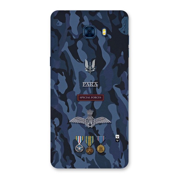 Special Forces Badge Back Case for Galaxy C7 Pro