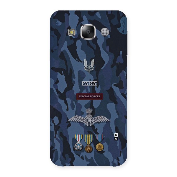 Special Forces Badge Back Case for Galaxy E5