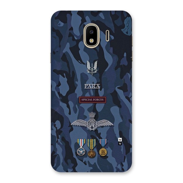 Special Forces Badge Back Case for Galaxy J4