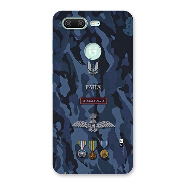 Special Forces Badge Back Case for Gionee S10