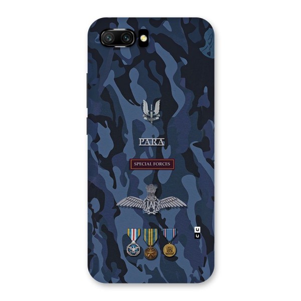 Special Forces Badge Back Case for Honor 10