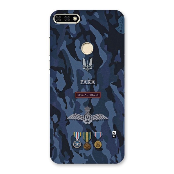 Special Forces Badge Back Case for Honor 7A