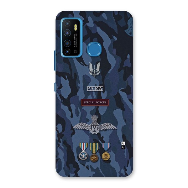 Special Forces Badge Back Case for Infinix Hot 9