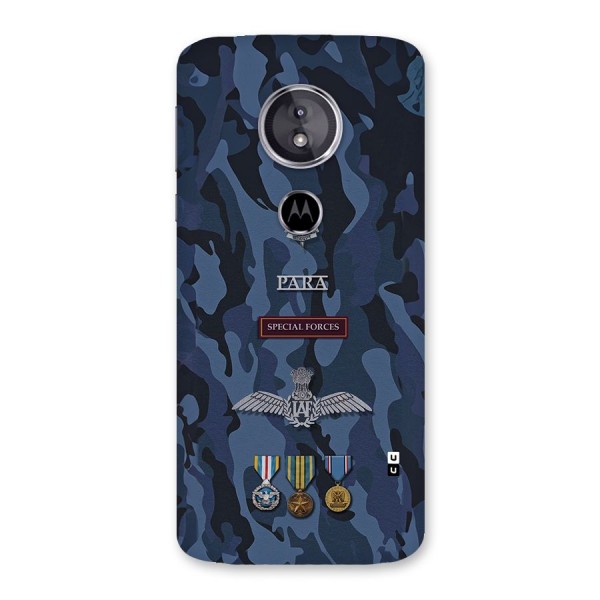 Special Forces Badge Back Case for Moto E5