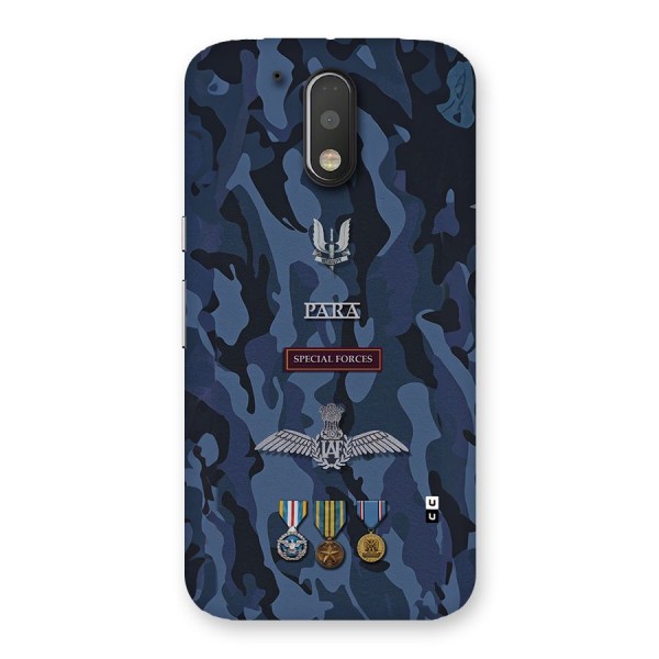 Special Forces Badge Back Case for Moto G4 Plus