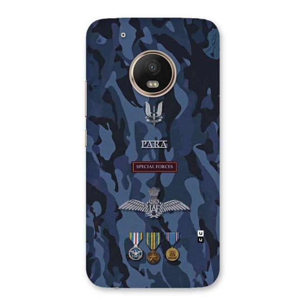 Special Forces Badge Back Case for Moto G5 Plus