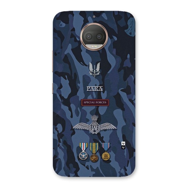 Special Forces Badge Back Case for Moto G5s Plus