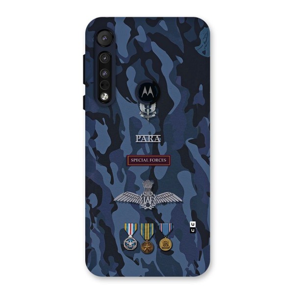 Special Forces Badge Back Case for Motorola One Macro