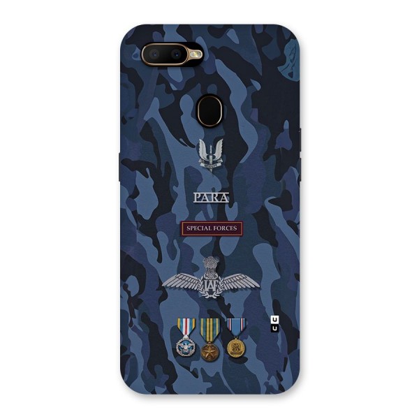Special Forces Badge Back Case for Oppo A5s