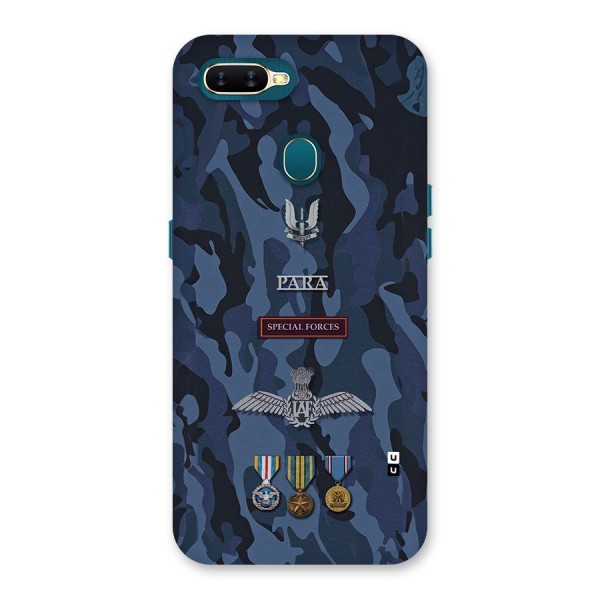 Special Forces Badge Back Case for Oppo A7