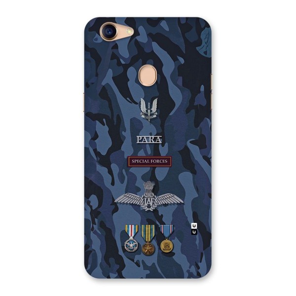 Special Forces Badge Back Case for Oppo F5