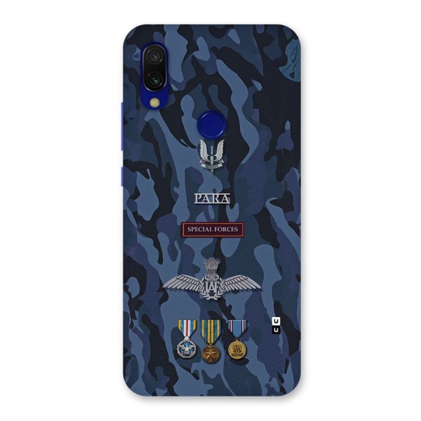 Special Forces Badge Back Case for Redmi 7