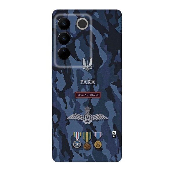 Special Forces Badge Back Case for Vivo V27