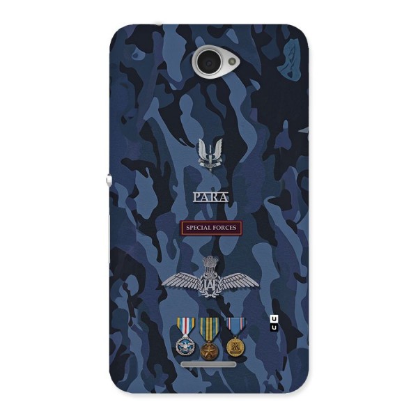 Special Forces Badge Back Case for Xperia E4