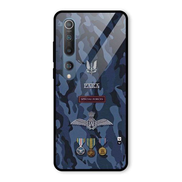 Special Forces Badge Glass Back Case for Mi 10