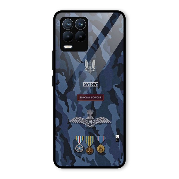 Special Forces Badge Glass Back Case for Realme 8 Pro