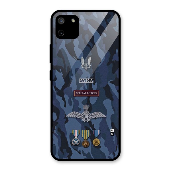 Special Forces Badge Glass Back Case for Realme C11