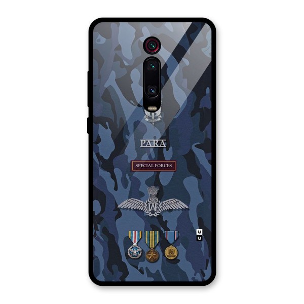 Special Forces Badge Glass Back Case for Redmi K20 Pro
