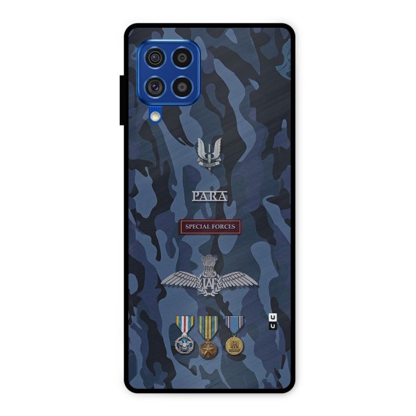 Special Forces Badge Metal Back Case for Galaxy F62
