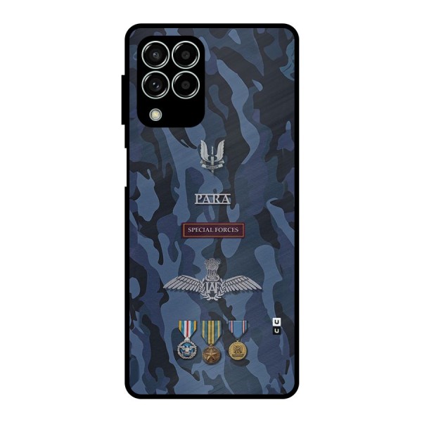 Special Forces Badge Metal Back Case for Galaxy M33