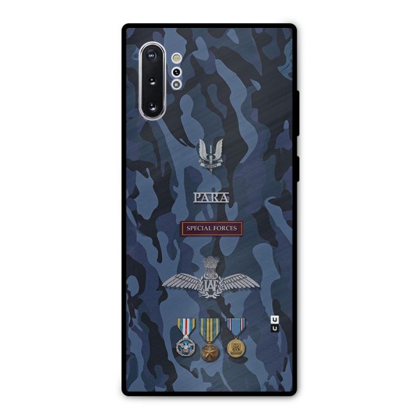 Special Forces Badge Metal Back Case for Galaxy Note 10 Plus