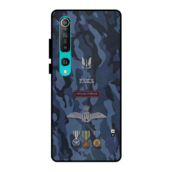 Special Forces Badge Metal Back Case for Mi 10
