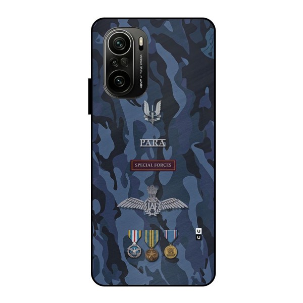 Special Forces Badge Metal Back Case for Mi 11X Pro