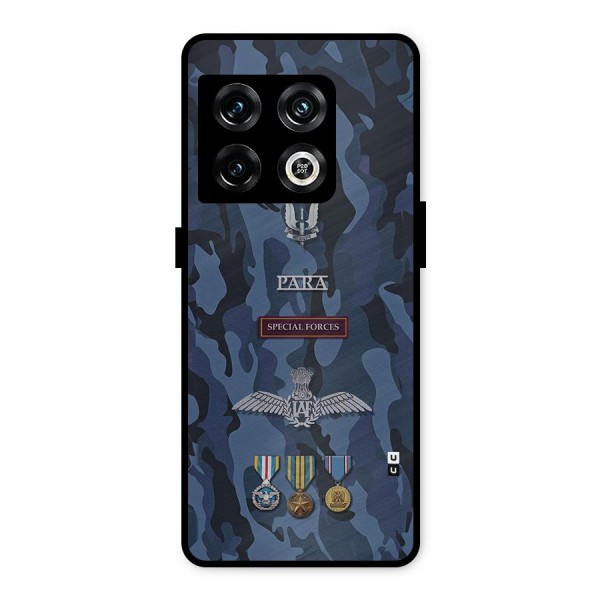 Special Forces Badge Metal Back Case for OnePlus 10 Pro 5G