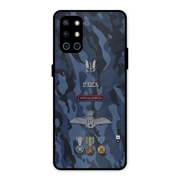 Special Forces Badge Metal Back Case for OnePlus 9R