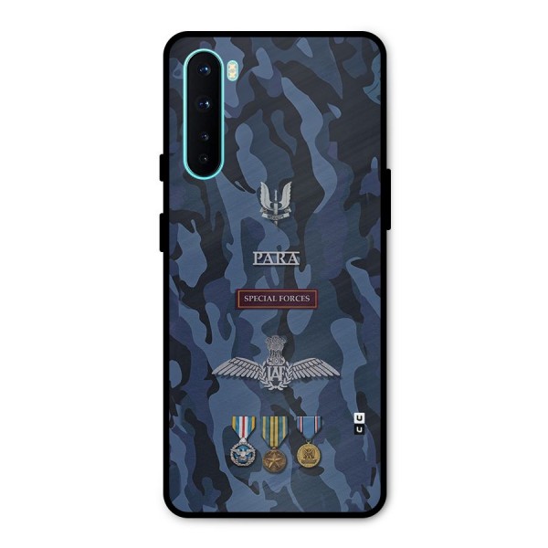 Special Forces Badge Metal Back Case for OnePlus Nord
