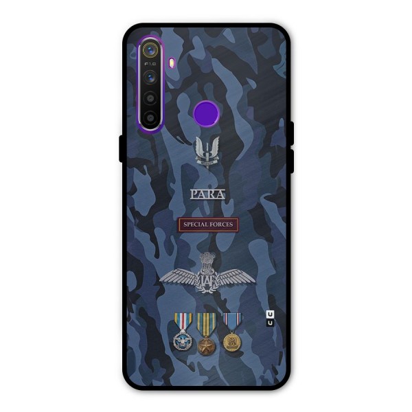 Special Forces Badge Metal Back Case for Realme 5i