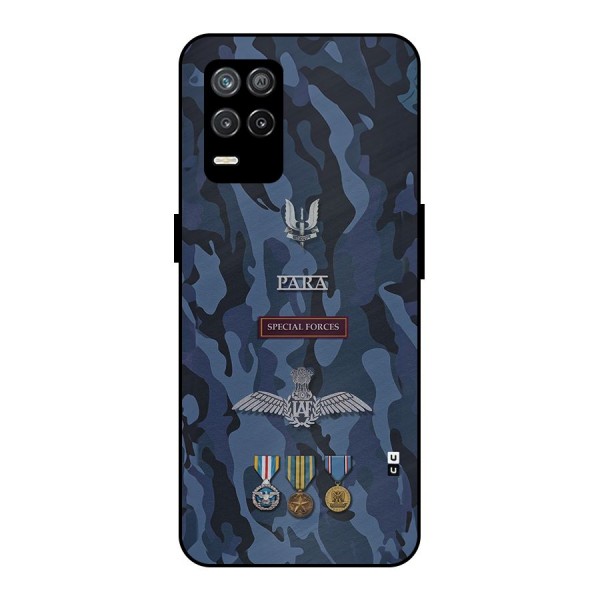 Special Forces Badge Metal Back Case for Realme 9 5G