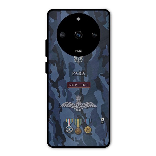 Special Forces Badge Metal Back Case for Realme Narzo 60 5G