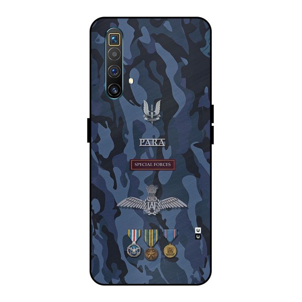 Special Forces Badge Metal Back Case for Realme X3