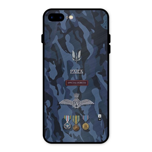 Special Forces Badge Metal Back Case for iPhone 7 Plus