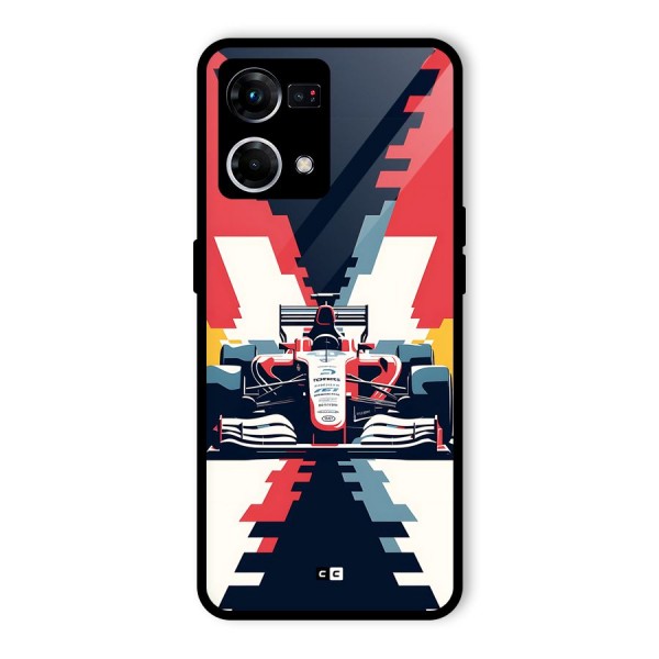 Sports One Glass Back Case for Oppo F21s Pro 4G