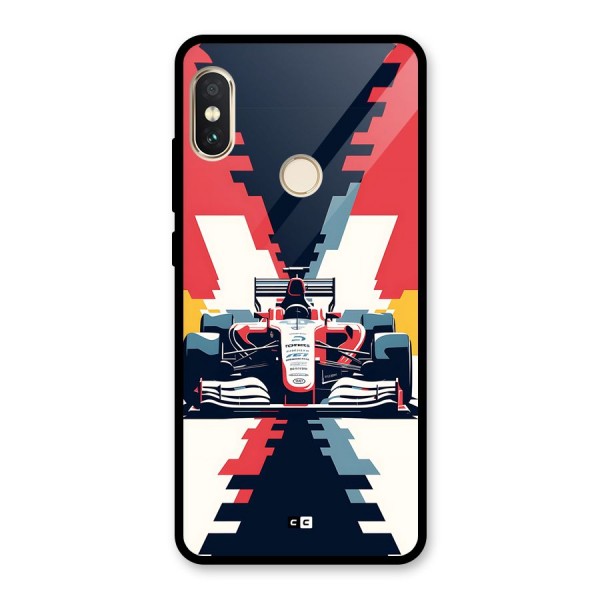 Sports One Glass Back Case for Redmi Note 5 Pro