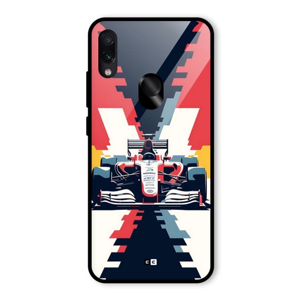 Sports One Glass Back Case for Redmi Note 7S
