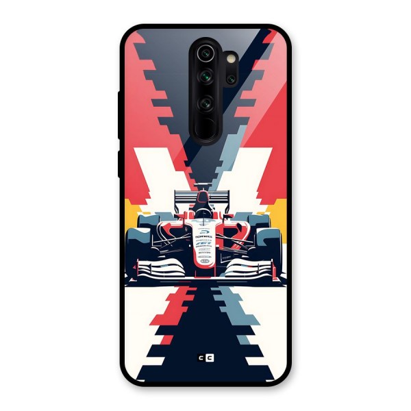 Sports One Glass Back Case for Redmi Note 8 Pro