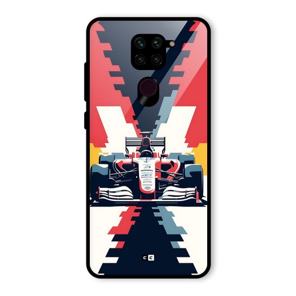 Sports One Glass Back Case for Redmi Note 9