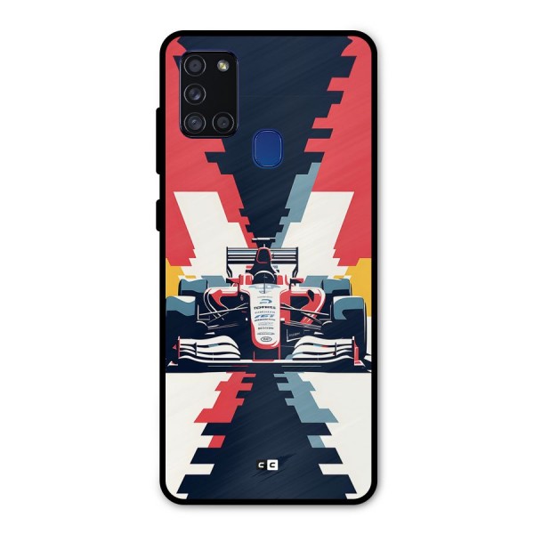 Sports One Metal Back Case for Galaxy A21s