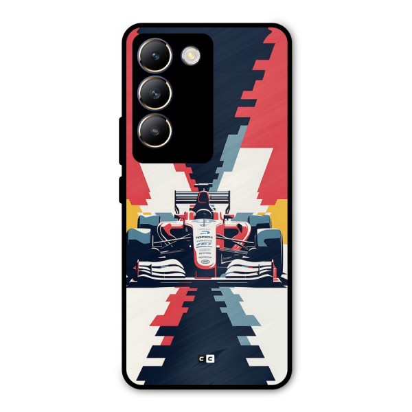 Sports One Metal Back Case for Vivo Y200e
