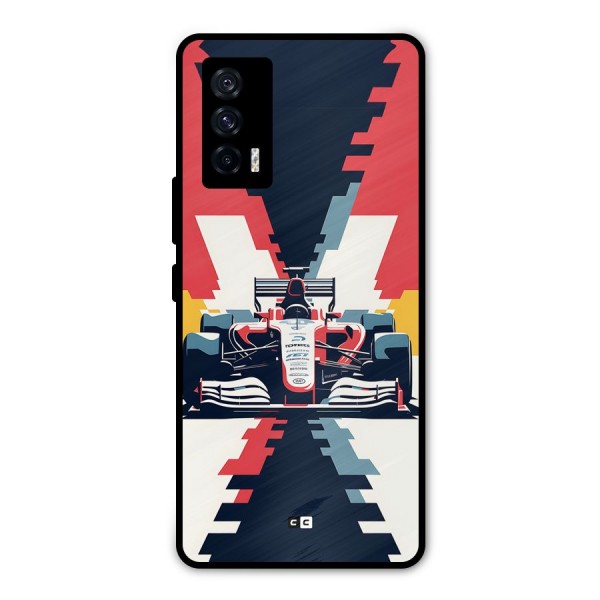 Sports One Metal Back Case for iQOO 7 5G
